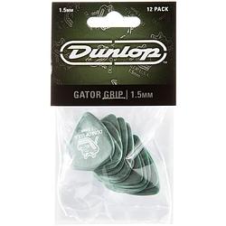 Foto van Dunlop gator grip groene plectrums 1.50mm (12 stuks)