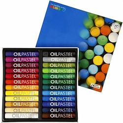 Foto van Oliepastel kleurtjes 24 stuks - krijtstiften