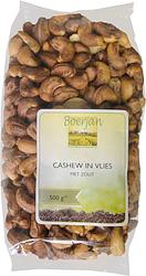 Foto van Boerjan gezouten cashewnoten