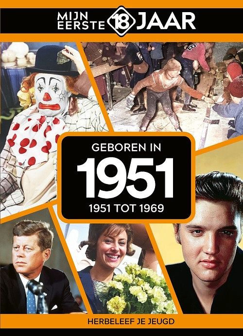 Foto van Mijn eerste 18 jaar 1951 - hardcover (9789493001916)