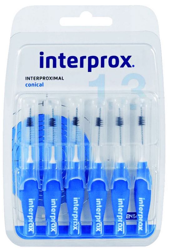 Foto van Interprox ragers premium conical 1.3 blauw 6st