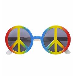 Foto van Love and peace sixties verkleed zonnebril - verkleedbrillen