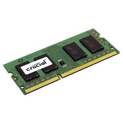 Foto van Crucial 4gb ddr3-1066 werkgeheugenmodule voor laptop ddr3 4 gb 1 x 4 gb 1066 mhz 204-pins so-dimm cl7 ct4g3s1067m