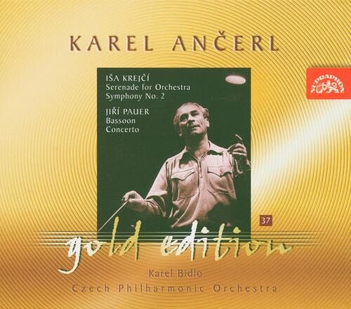 Foto van Ančerl gold edition 37. krejcí: serenade for orchestra, symphony no.2 - pauer: bassoon concerto - cd (0099925369729)