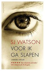 Foto van Voor ik ga slapen - sj watson - paperback (9789026362941)