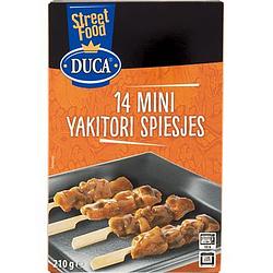 Foto van Duca mini yakitori spiesjes 14 stuks 210g bij jumbo