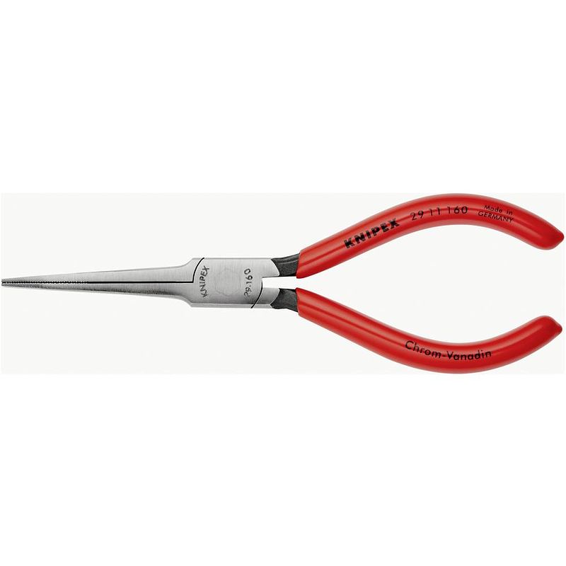 Foto van Knipex 29 11 160 elektronica en fijnmechanica telefoontang recht 160 mm