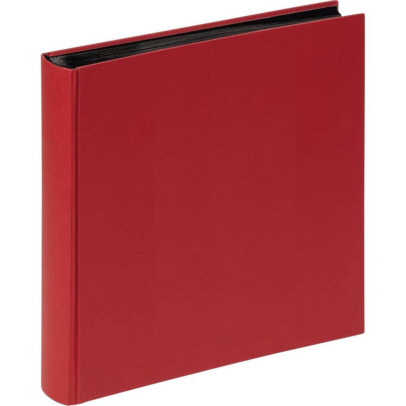 Foto van Walther+ design fa-308-r fotoalbum (b x h) 30 cm x 30 cm rood 100 bladzijden