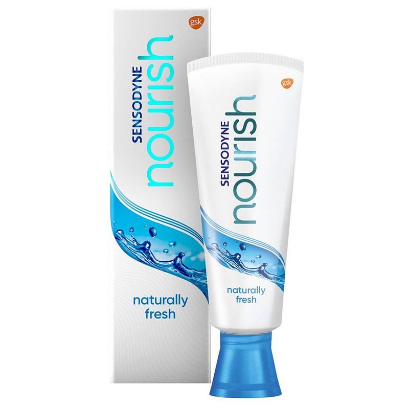 Foto van Sensodyne nourish naturally fresh tandpasta