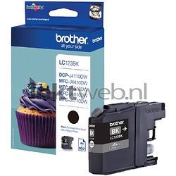 Foto van Brother lc-123bk zwart cartridge