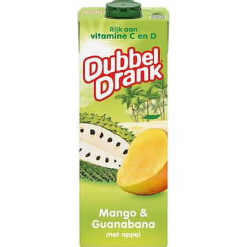 Foto van Dubbeldrank mango & guanabana 1l bij jumbo