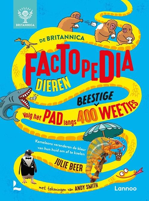 Foto van De britannica factopedia - dieren - julie beer - hardcover (9789401489997)