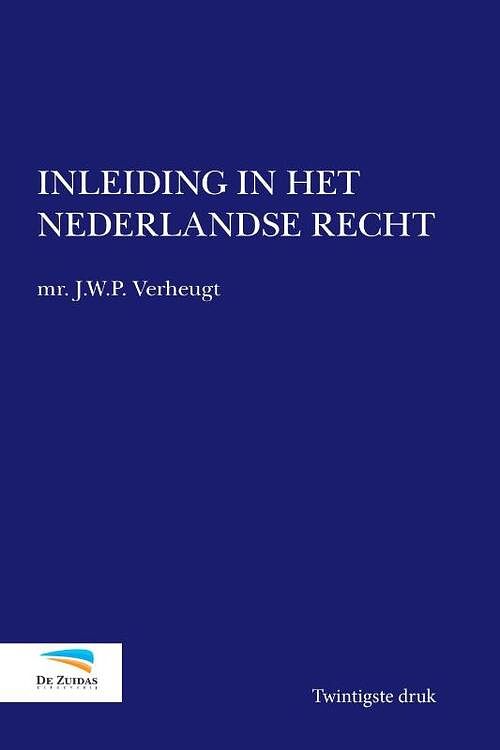 Foto van Inleiding in het nederlandse recht - j.w.p. verheugt - hardcover (9789082849554)