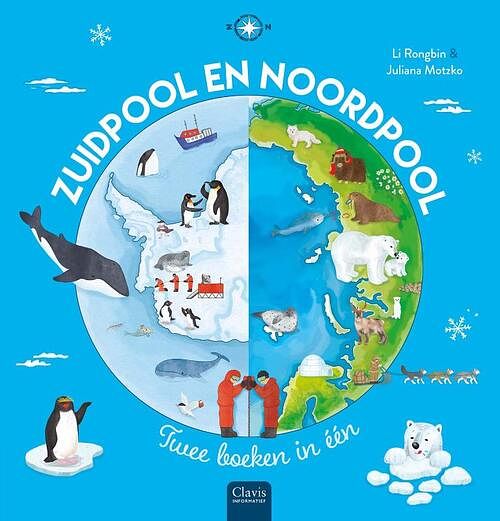 Foto van Zuidpool en noordpool - li rongbin - hardcover (9789044848175)