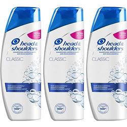 Foto van Hoofd & schouders klassieke shampoo - 3 x 500 ml