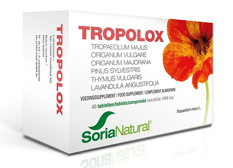 Foto van Soria natural tropolox tabletten