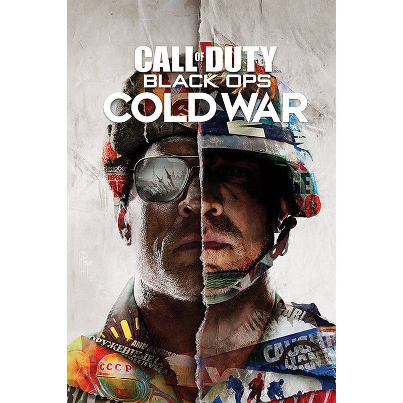 Foto van Pyramid call of duty black ops cold war split poster 61x91,5cm