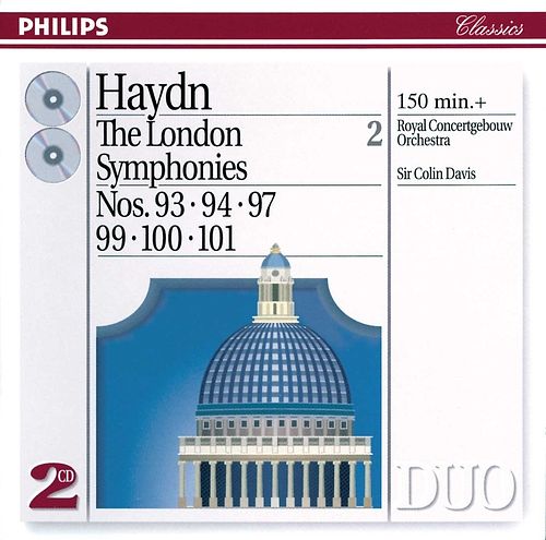 Foto van Haydn: the london symphonies - nos. 93, 94, 97 & 9 - cd (0028944261424)