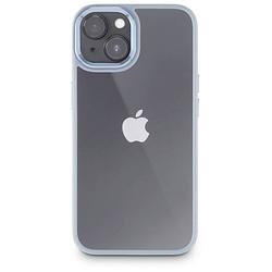 Foto van Hama cam protect cover apple iphone 15 plus blauw, transparant
