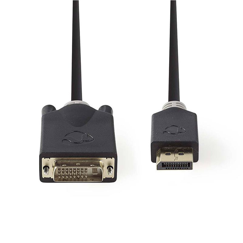 Foto van Nedis displayport-kabel - antraciet - 2.00 m