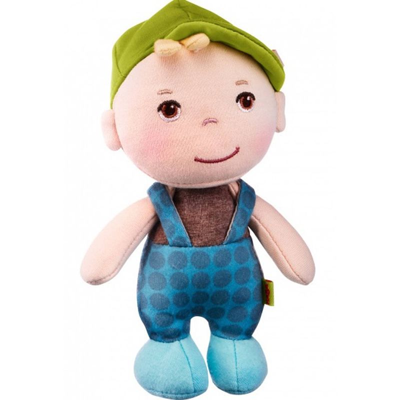 Foto van Haba knuffelpop matteo junior 16 cm katoen/polyester