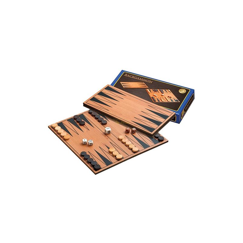 Foto van Philos reis backgammon set