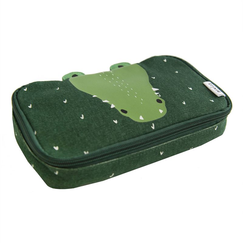 Foto van Trixie etui mr. crocodile 20 x 12 x 5 cm groen