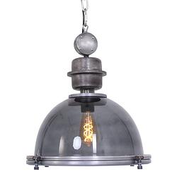 Foto van Steinhauer hanglamp bikkel 1452gr grijs