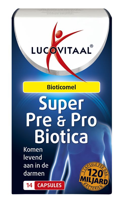 Foto van Lucovitaal super pre & probiotica capsules