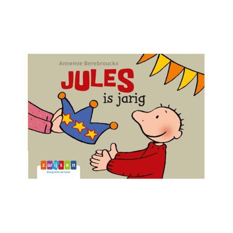 Foto van Jules is jarig - jules kartonboekje