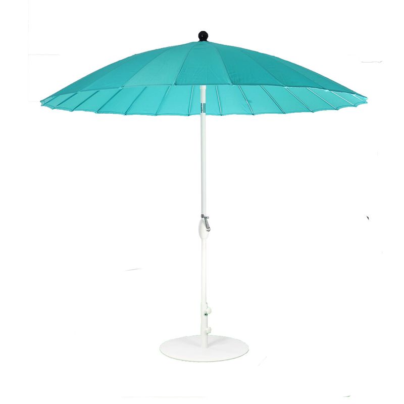 Foto van Sorara® shanghai parasol ø 260 cm blauw