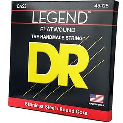 Foto van Dr strings fl5-45 legend 45-125 set 5 snaren voor elektrische basgitaar