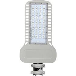 Foto van V-tac vt-104st 21961 led-straatlantaarn energielabel: d (a - g) led led vast ingebouwd 100 w lichtgrijs