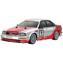 Foto van Tamiya tt-02 rc audi v8 1992 tourenwagen (tt-02) brushed 1:10 rc auto elektro toerwagen 4wd bouwpakket gelakt