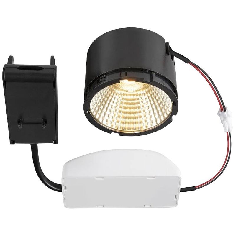 Foto van Slv 1007410 new tria led-inbouwlamp led 13.3 w zwart