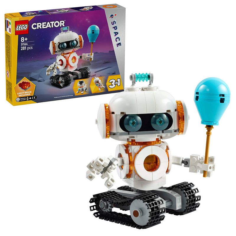 Foto van Lego creator 3-in-1 ruimterobot 31164