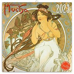 Foto van Alphonse mucha kalender 2023 presco