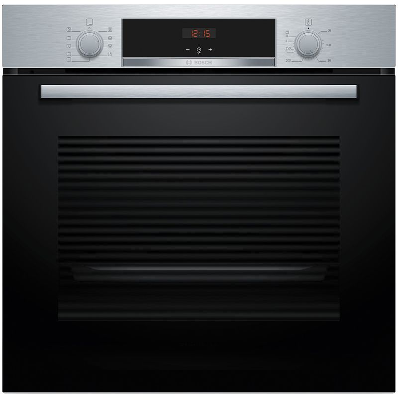 Foto van Bosch hba514bs3 inbouw oven grijs