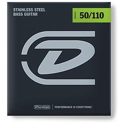 Foto van Dunlop dbs50110 stainless steel heavy 50-110 snarenset voor basgitaar