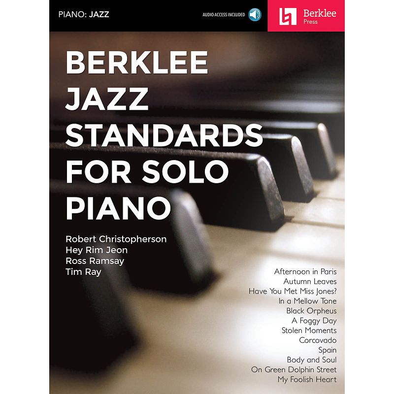 Foto van Hal leonard berklee jazz standards for solo piano