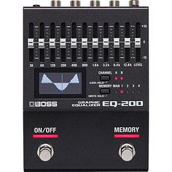 Foto van Boss eq-200 graphic equalizer effectpedaal