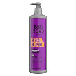 Foto van Bed head serial blonde conditioner voor beschadigd blond haar 970ml