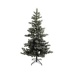 Foto van Cf label kunstkerstboom henry 150 cm zijde groen