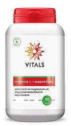 Foto van Vitals vitamine c + magnesium capsules