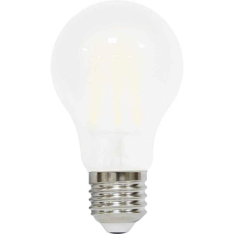 Foto van Lightme lm85277 led-lamp energielabel f (a - g) e27 peer 7.5 w = 60 w warmwit (ø x l) 60 mm x 104 mm filament / retro-led, dimbaar 1 stuk(s)