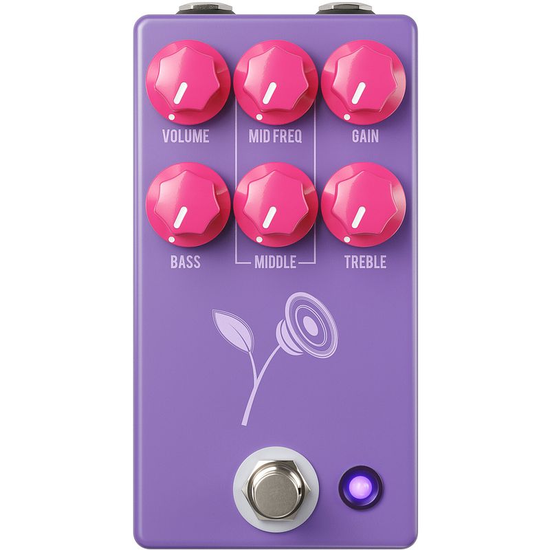 Foto van Jhs pedals violet purple lari basilio signature overdrive / distortion effectpedaal