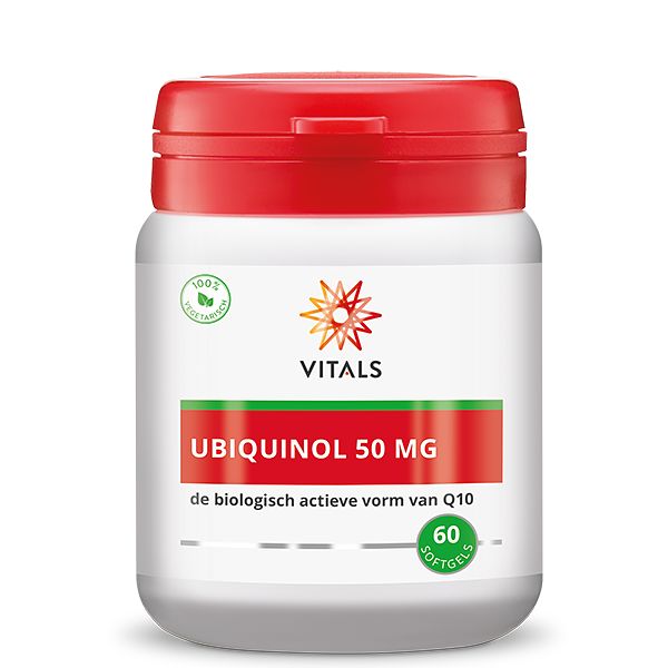 Foto van Vitals ubiquinol 50mg softgels