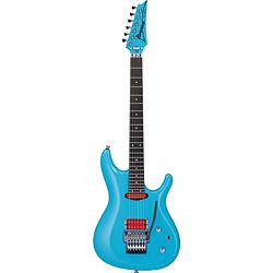 Foto van Ibanez js2410 sky blue joe satriani signature elektrische gitaar met koffer