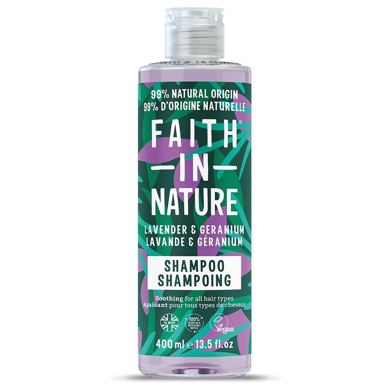 Foto van Faith in nature lavendel & geranium shampoo