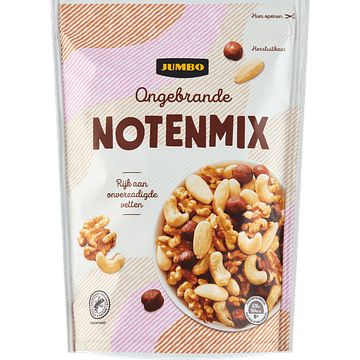 Foto van Jumbo ongebrande & ongezouten notenmix 200g